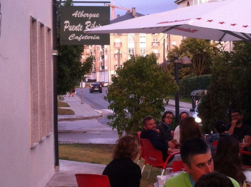 Pension-Albergue Puente Ribeira Sarria Eksteriør bilde